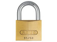 ABUS COMPACT BRASS PADLOCK 65/50