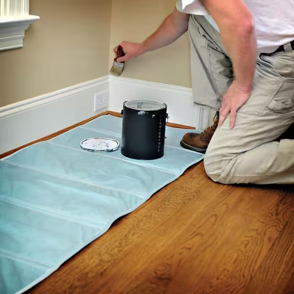 TRIMACO QUICK DROP FOLDING MAT DROPCLOTH