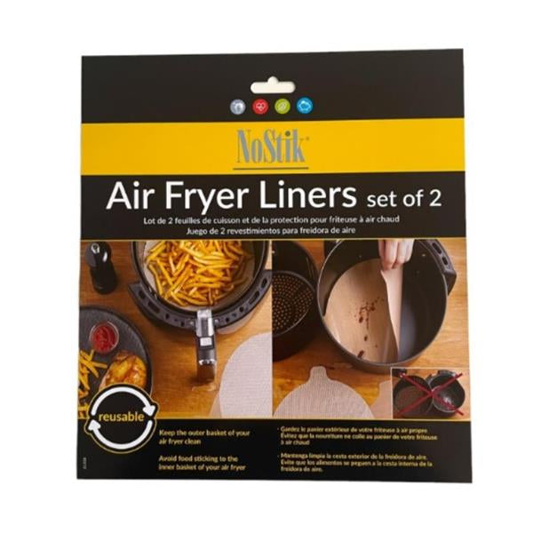 NOSTIK AIR FRYER LINERS SET OF 2