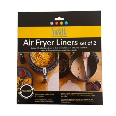 NOSTIK AIR FRYER LINERS SET OF 2