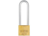 ABUS LONG SHACKLE PADLOCK BRASS 65/30