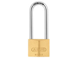 ABUS LONG SHACKLE PADLOCK BRASS 65/40
