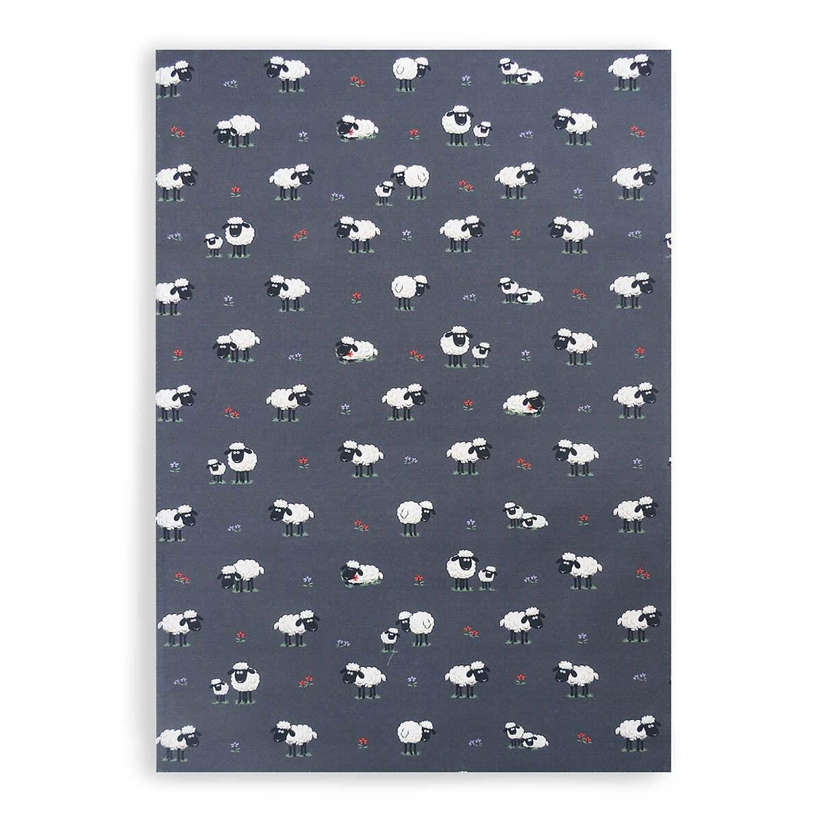 FLUFFY FLOCK COTTON TEA TOWEL