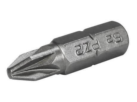 FAITHFULL SCREWDRIVER BITS S2 PZ2 X 25MM