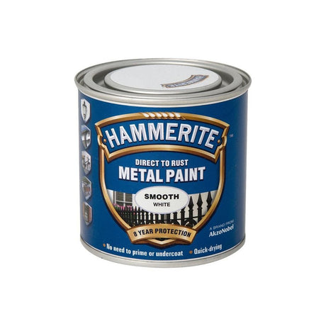 HAMMERITE METAL PAINT SMOOTH WHITE 750ML