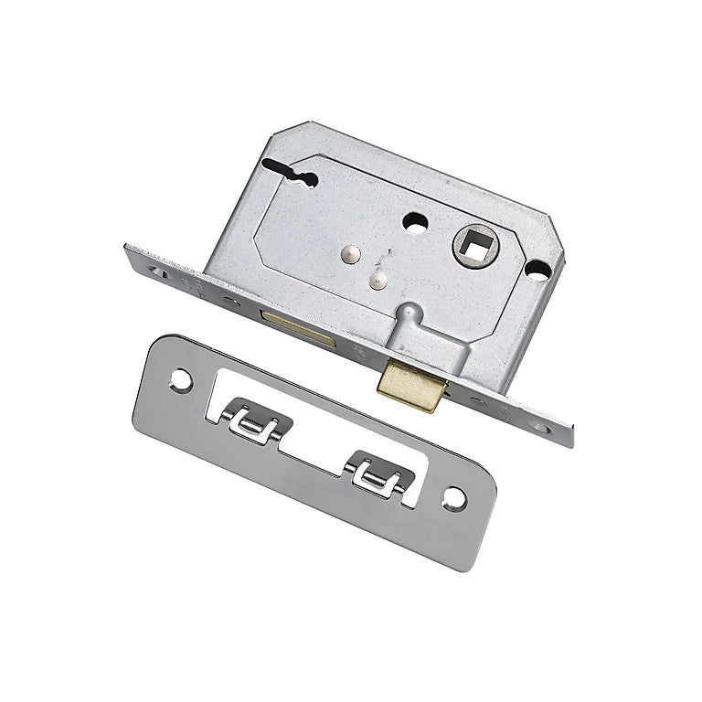 BASTA SASHLOCK INTERNAL CHROME 76MM