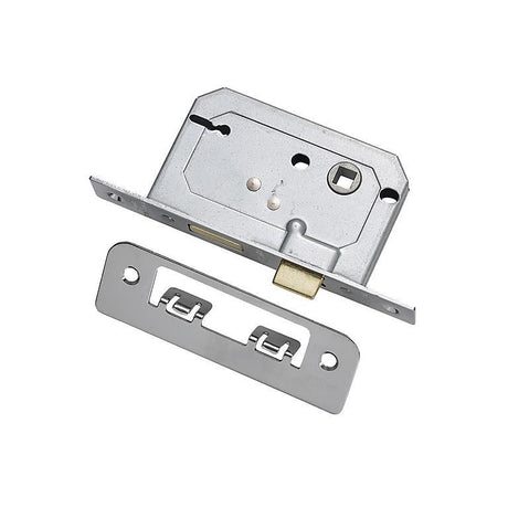 BASTA SASHLOCK INTERNAL CHROME 76MM