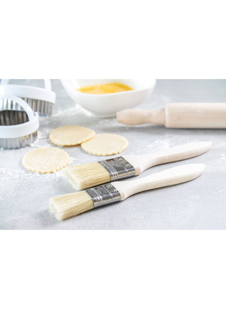 KITCHEN CRAFT SET OF 2 PASTRY BRUSHES