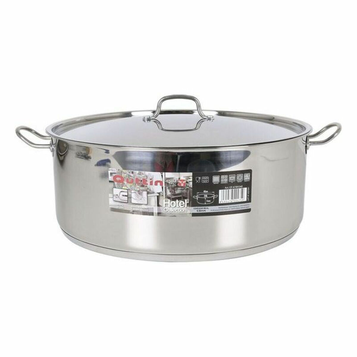 QUTTIN STAINLESS STEEL CASSEROLE 9.5L