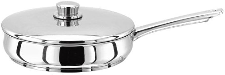 STELLAR 26CM STAINLES STEEL SAUTE PAN