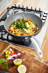 STELLAR ROCKTANIUM NON-STICK 30CM WOK