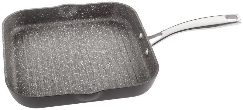 STELLAR ROCKTANIUM 26 X 26CM NON-STICK GRILL PAN