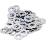 M6 FLAT WASHERS ZINC PLATED PACK OF 40
