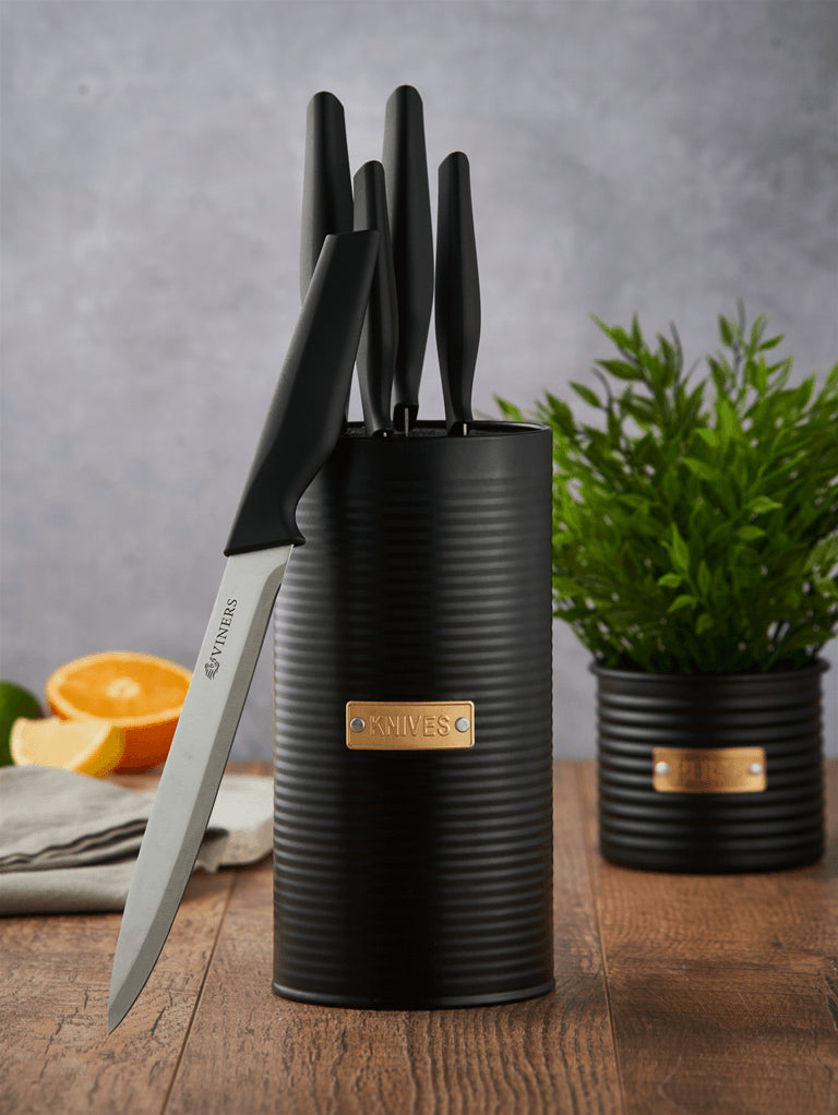 TYPHOON LIVING OTTO 6 PIECE KNIFE BLOCK
