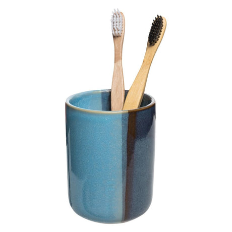 toothbrush holder industrial blue