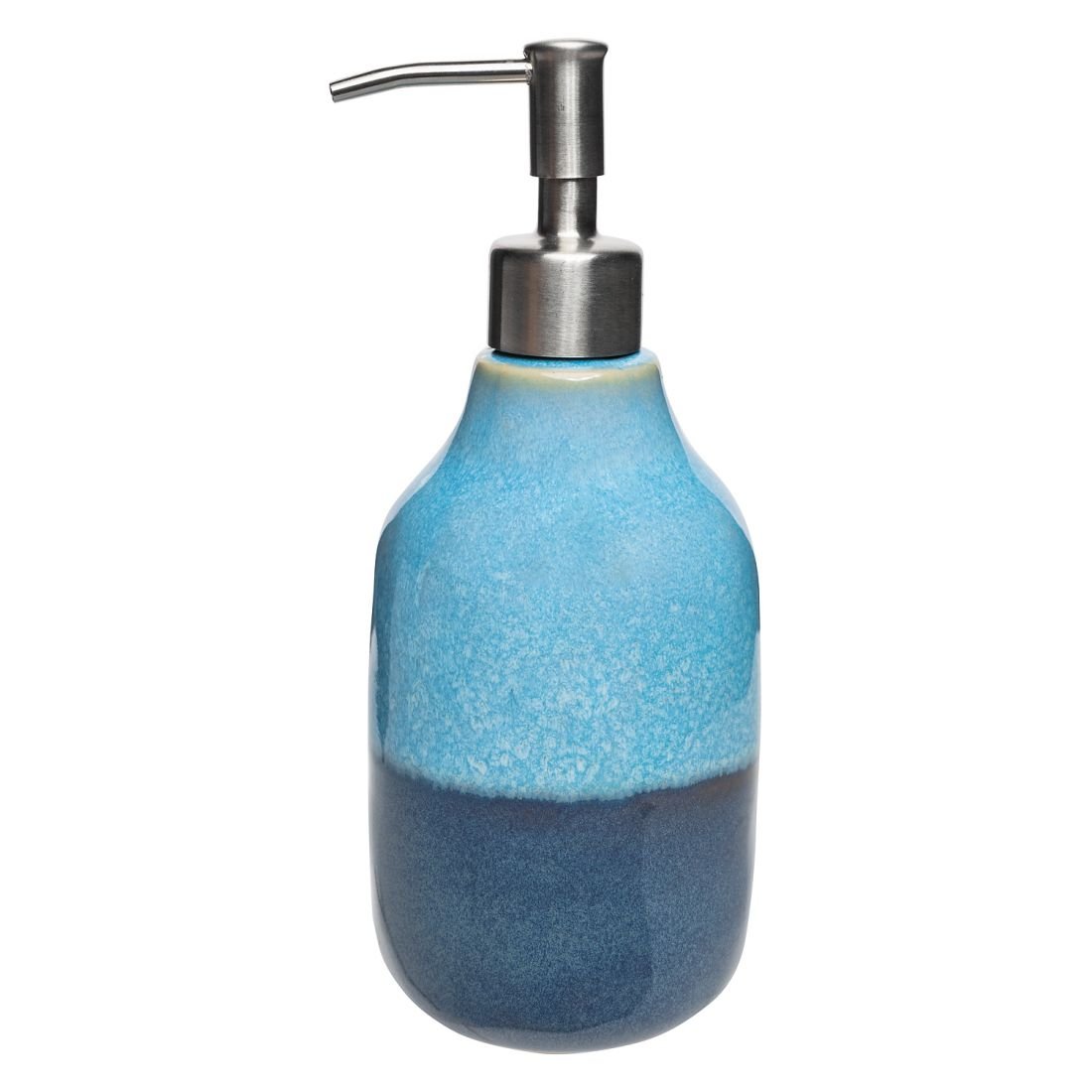 soap dispenser industrial blue