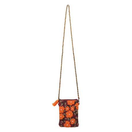 shoulder bag flowers