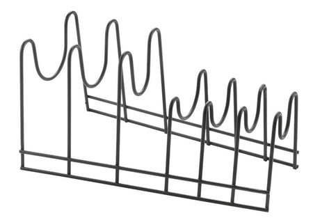 METALTEX LIDEO PLATE RACK BLACK