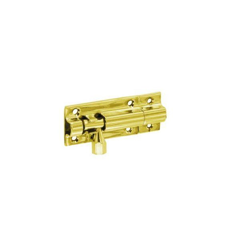 SECURIT BRASS DOOR BOLT 63MM