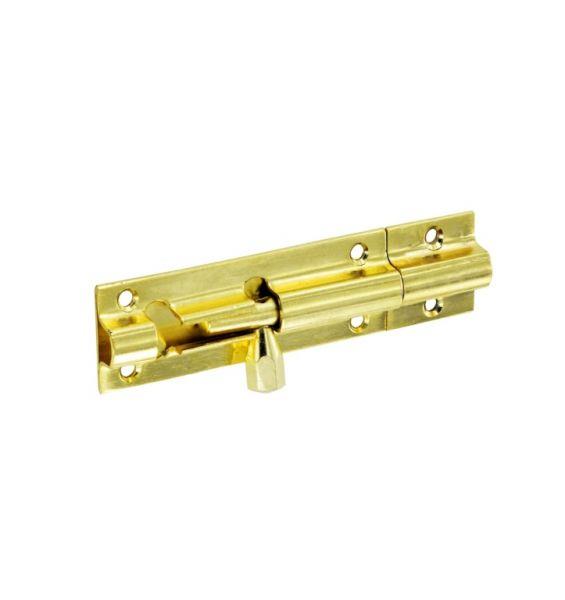 SECURIT BRASS DOOR BOLT 75MM