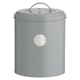 TYPHOON LIVING GREY COMPOST CADDY