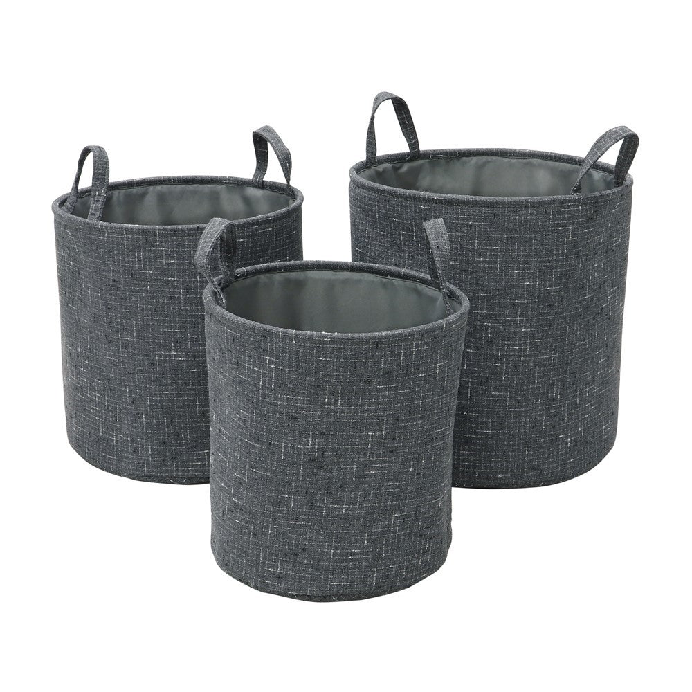 SHADOW BASKET GREYY FABRIC SMALL