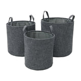 SHADOW BASKET GREYY FABRIC SMALL