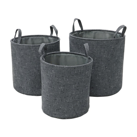 SHADOW BASKET GREYY FABRIC SMALL