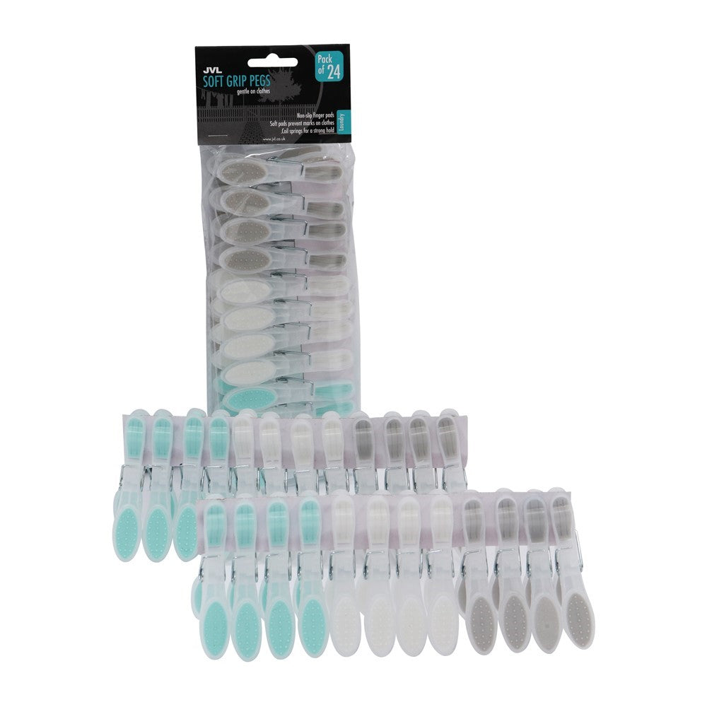 PACK 24 SOFT GRIP PEGS