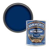 HAMMERITE METAL PAINT SMOOTH BLUE 750ML