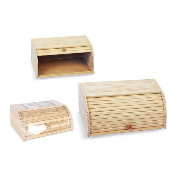 QUTTIN WOODEN BREAD BIN