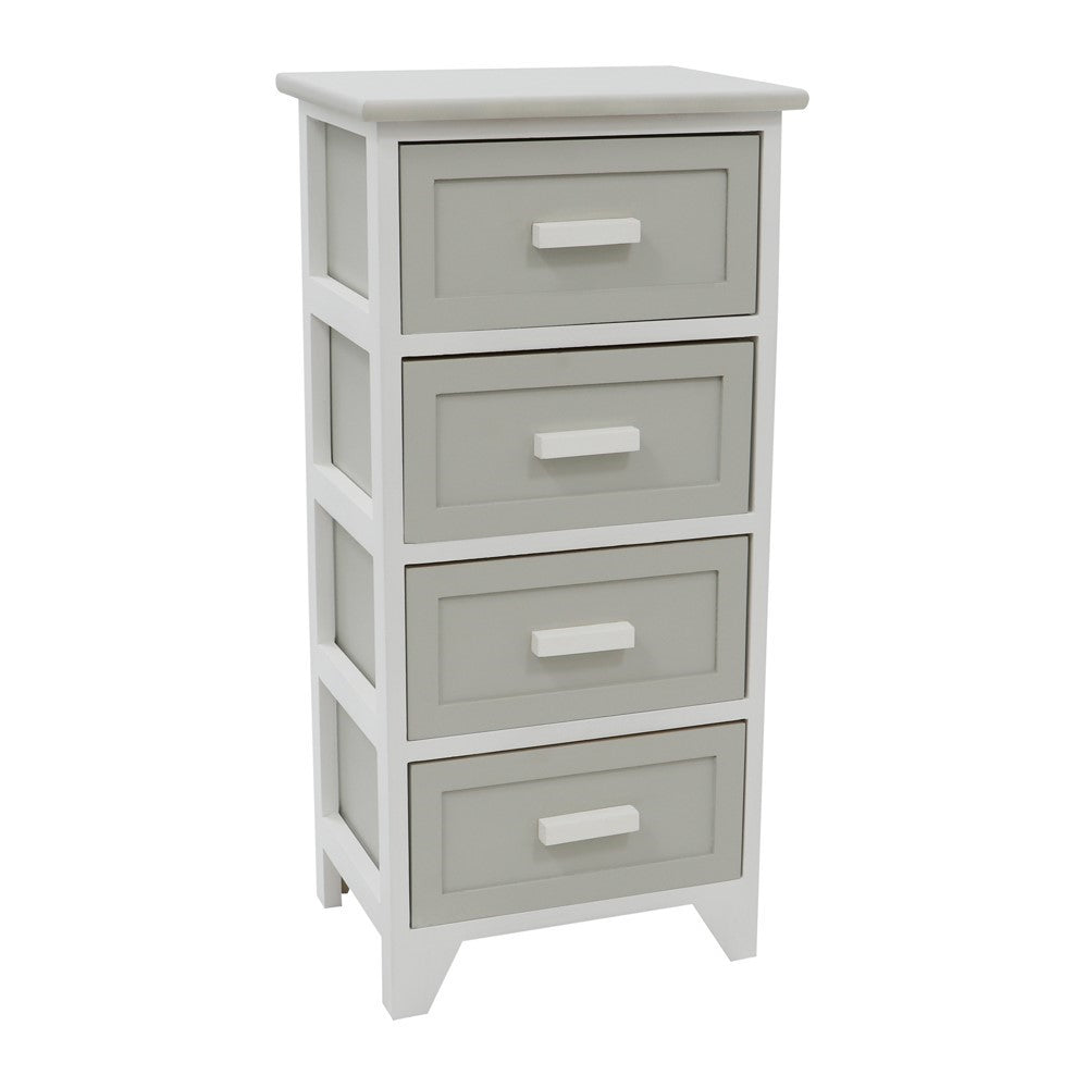 ABINGDON 4 DRAWER UNIT GREY