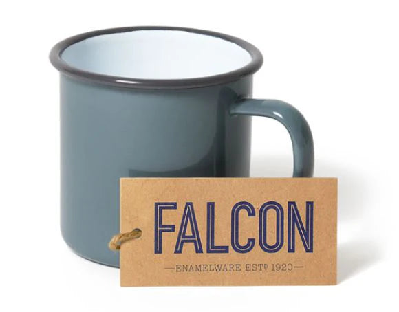 FALCON ENAMEL MUG GREY