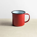 FALCON ENAMEL MUG RED 9CM