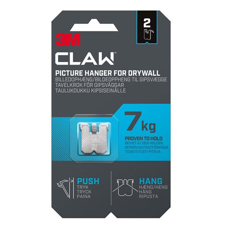 CLAW DRYWALL PICTURE HANGER 7KG