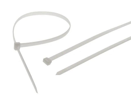 Cable Ties White 9.0 x 600mm (Pack 10)