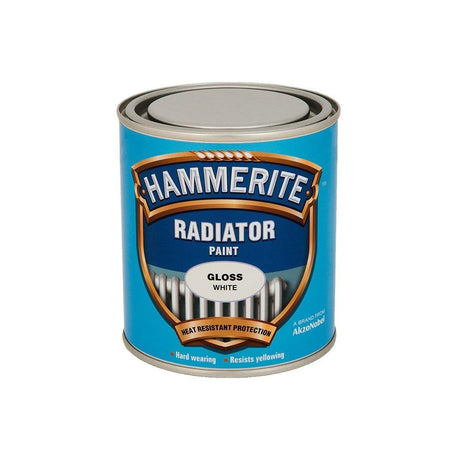 HAMMERITE RADIATOR ENAMEL GLOSS WHITE 500ML