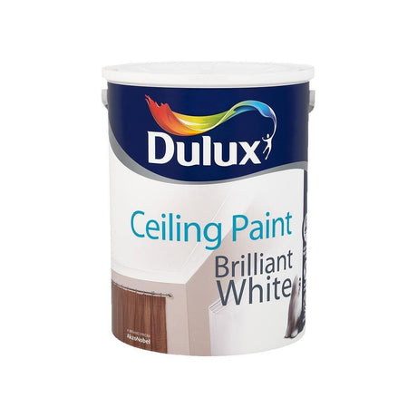 DU CEILING PAINT BRILLIANT WHITE 5L