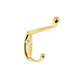 SECURIT HAT & COAT HOOK BRASS 105MM