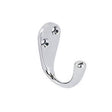 SECURIT COAT HOOK CHROME 50MM