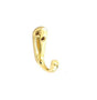 SECURIT BRASS ROBE HOOK 50MM