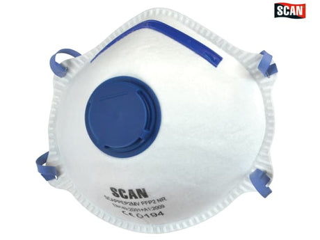 SCAN VALVED FFP2 DISPOSABLE MASKS 3 PACK