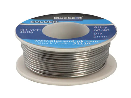 BLUE SPOT FLUX COVERED SOLDER 100G