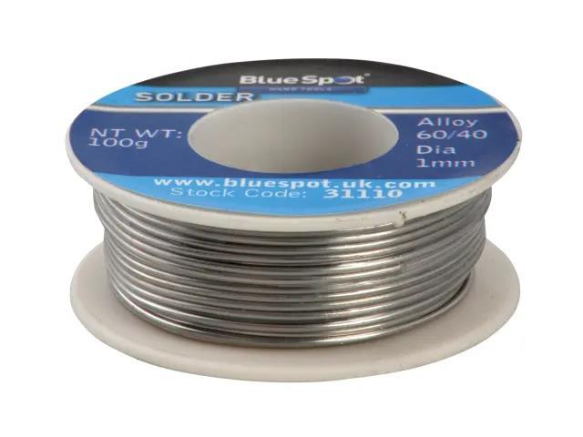 BLUE SPOT FLUX COVERED SOLDER 100G