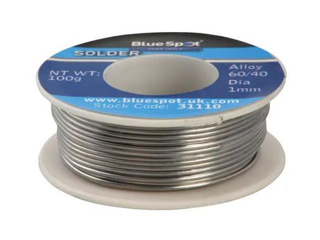 BLUE SPOT FLUX COVERED SOLDER 100G