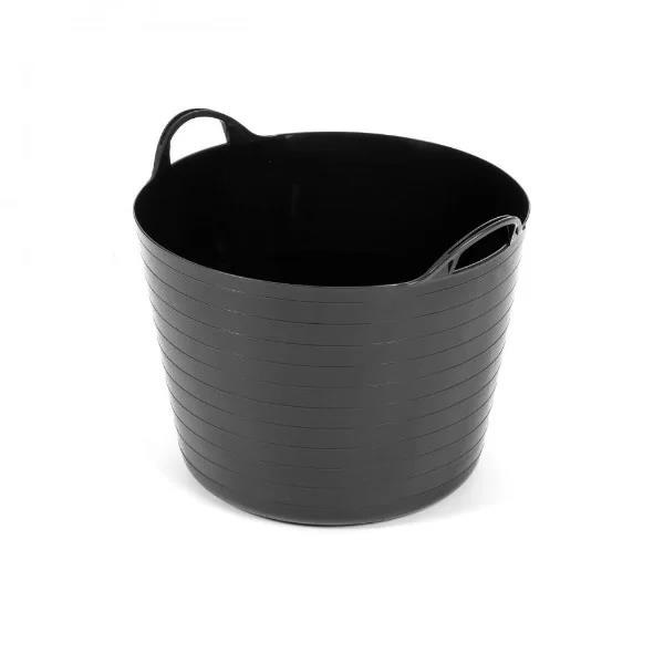 STRATA FLEXI TUB BLACK 40L