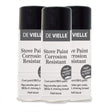 DE VIELLE STOVE, COAL & BBQ PAINT AEROSOL MATT BLACK 400ML