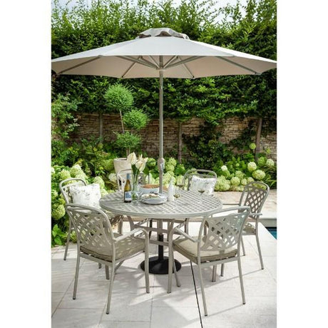 CAST ALUMINIUM 6  SEATER ROUND