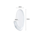 COMMAND SMALL HOOKS CLEAR