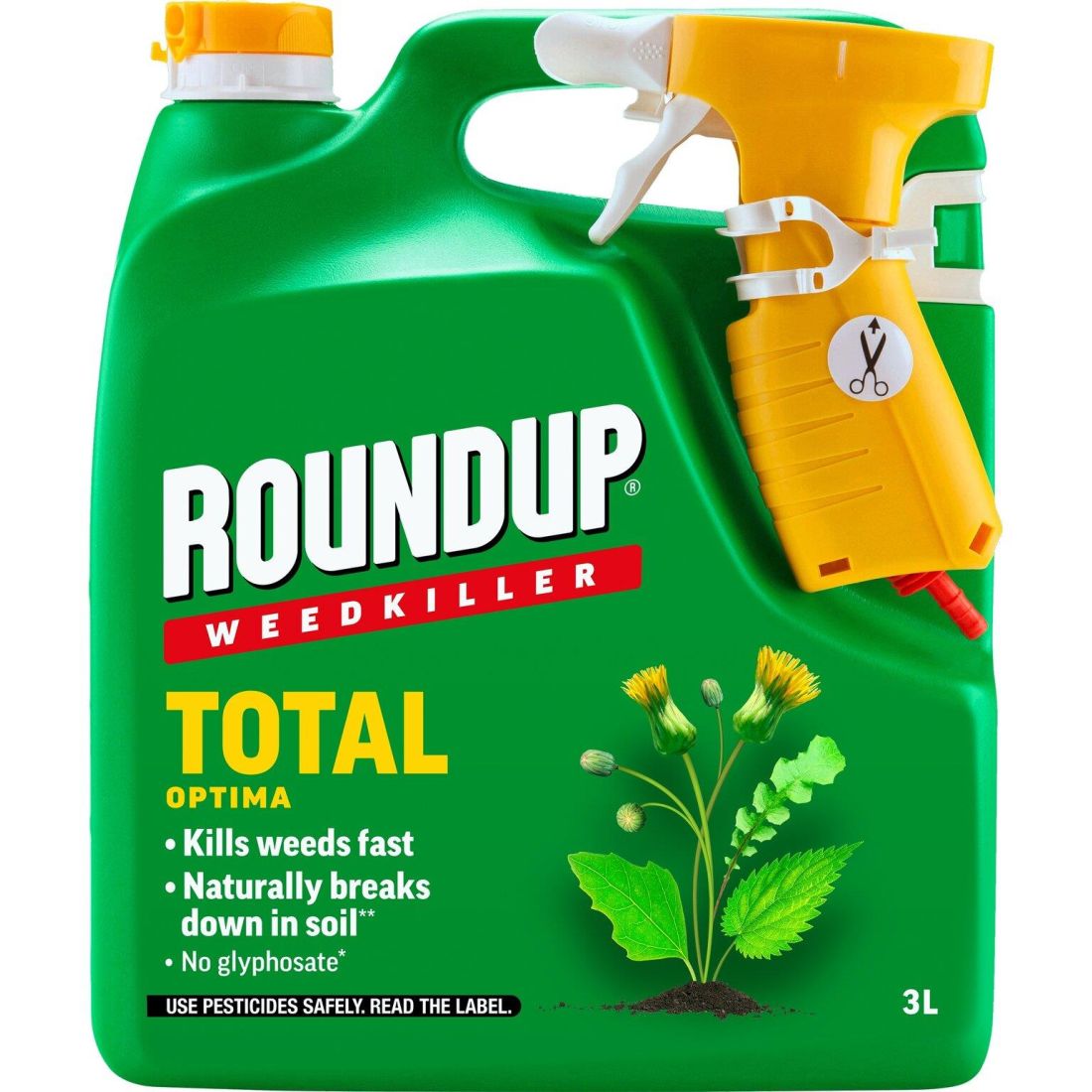 ROUND-UP TOTAL OPTIMA WEEDKILLER 3L